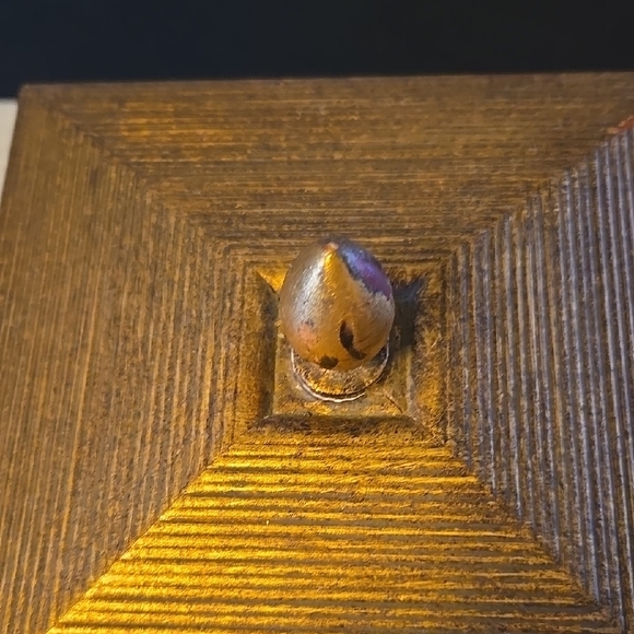 Gold and Brown Decorative Box - Picture 6 of 11